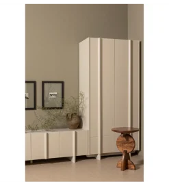 Szafa BASU 210 cm drewno sosny dust