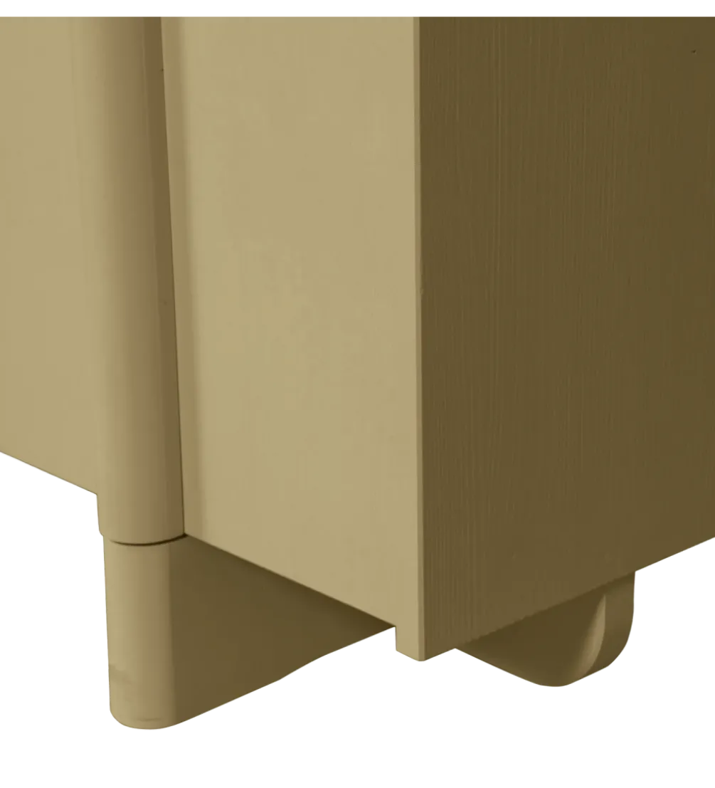 Szafa BASU 210 cm drewno sosny moss