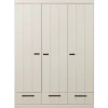 Szafa DRAWER 195 x 140 cm drewno sosna dust