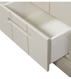 Szafa DRAWER 195 x 140 cm drewno sosna dust