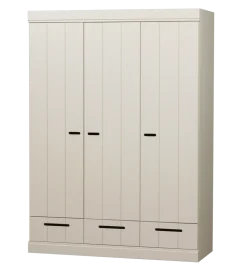 Szafa DRAWER 195 x 140 cm drewno sosna dust