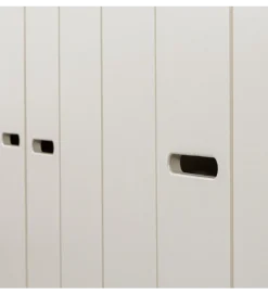 Szafa DRAWER 195 x 140 cm drewno sosna dust