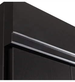 Szafa DRAWER 195 x 94 cm drewno sosna czarna