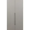 Szafa dwudrzwiowa RENS 110 cm dekor orzechowy szara