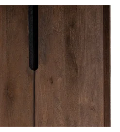 Szafa KILIAN 200 cm drewno mango brązowy