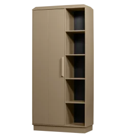 Szafa LOWEN 221 cm drewno sosny piaskowa