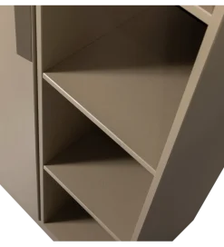 Szafa LOWEN 221 cm drewno sosny piaskowa
