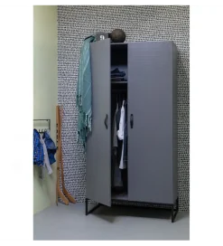 Szafa MORRIS 195 cm drewno sosny