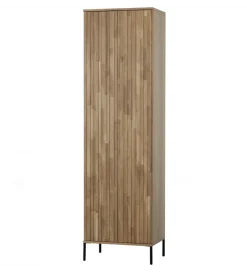 Szafa NEW GRAVURE 210 cm drewno dębu naturalna