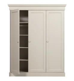 Szafa OLIVIA 212 cm drewno sosna szara