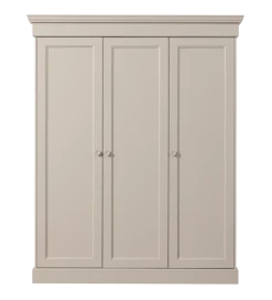 Szafa OLIVIA 212 cm drewno sosna szara