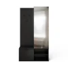 Szafa OTURRA 189 cm z lustrem czarna