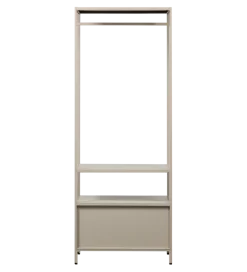 Szafa otwarta FERRIS 185 x 70 cm piaskowa