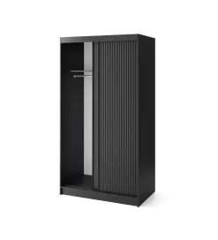 Szafa przesuwna PRESCCO II 220 cm czarna