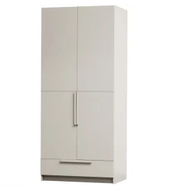 Szafa PURE 215 x 95 cm drewno sosny dust