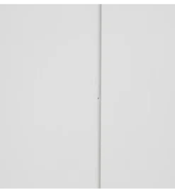 Szafa TIES 202 cm drewno sosny biała