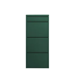 Szafka na buty CARUSO 119 cm zielona