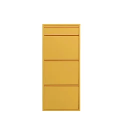 Szafka na buty CARUSO 119 cm żółte