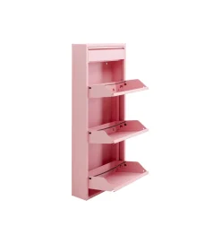 Szafka na buty CARUSO 114 cm różowa