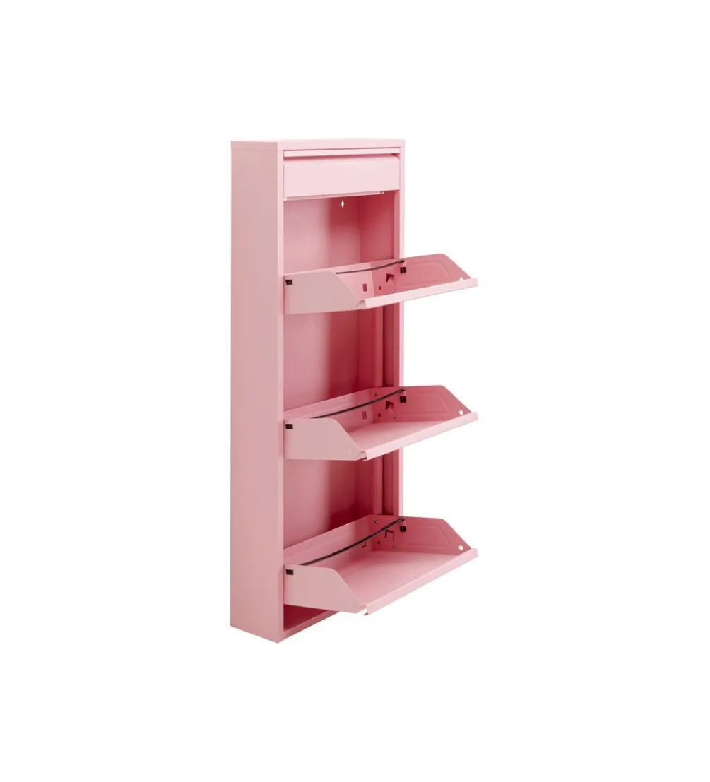 Szafka na buty CARUSO 114 cm różowa