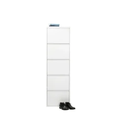 Szafka na buty CARUSO 170 cm biała