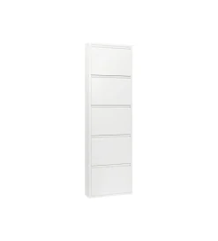 Szafka na buty CARUSO 170 cm biała