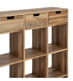 Szafka KURAN 96 cm drewno teak naturalny