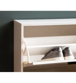 Szafka na buty FLURE II 90 cm biała