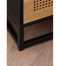 Szafka nocna Ambert 45 cm czarna