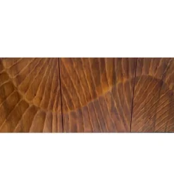 Szafka nocna DAVIDE Scorpion 50 cm drewno mango brąz