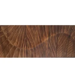 Szafka nocna DAVIDE Scorpion 50 cm drewno mango brąz