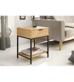 Szafka nocna  Elements 40 cm w kolorze dębowym