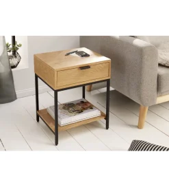 Szafka nocna  Elements 40 cm w kolorze dębowym