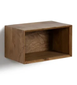 Szafka nocna ENTIR 40 cm drewno mango brązowa
