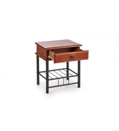 Szafka nocna FIONA 48 cm brązowa