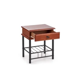 Szafka nocna FIONA 48 cm brązowa