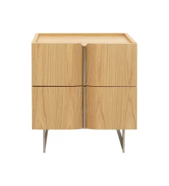 Szafka nocna GIULIO 55 x 58 cm naturalna