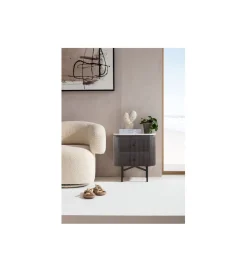 Szafka nocna GLENN 50 cm antracytowa
