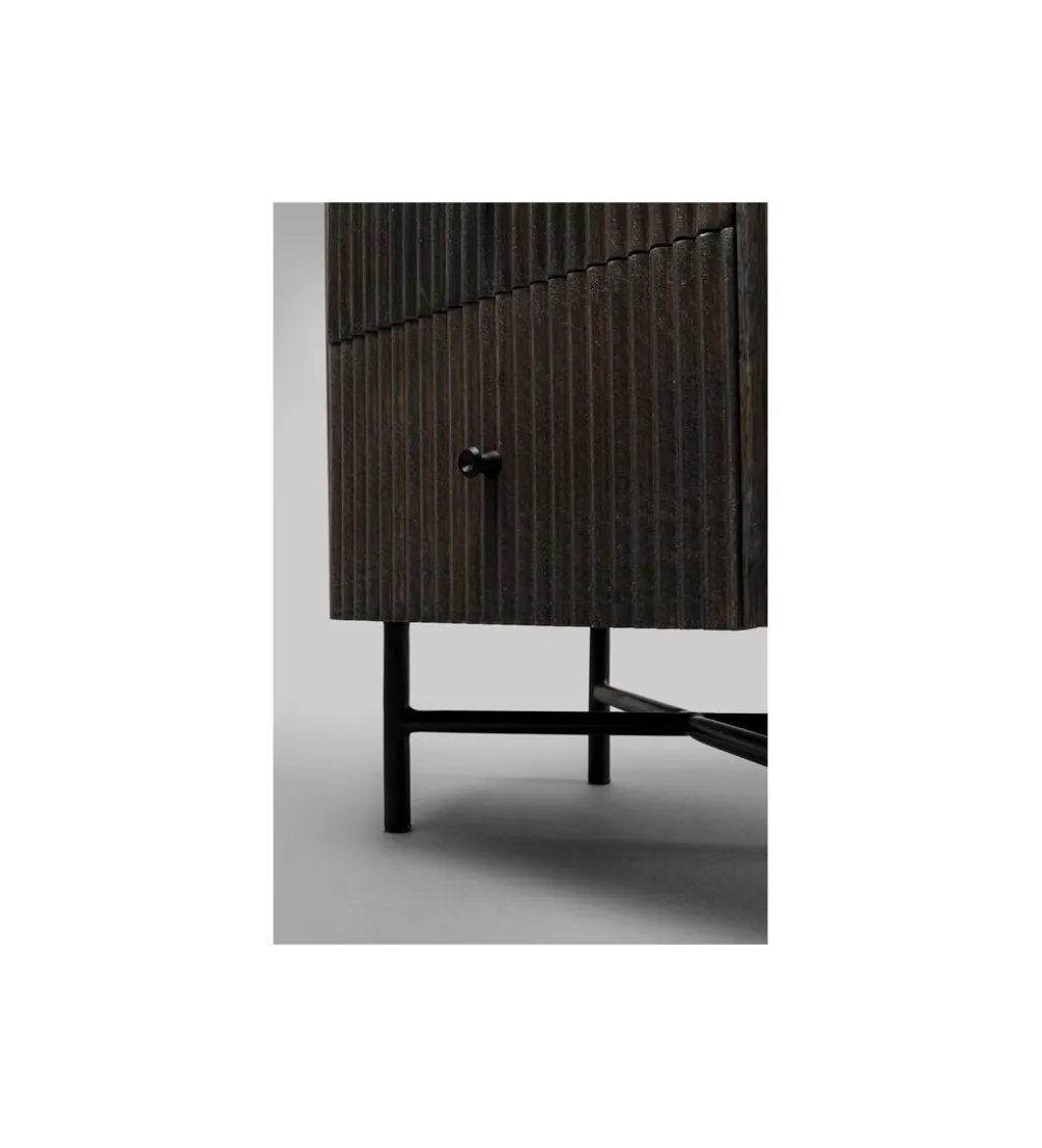 Szafka nocna GLENN 50 cm antracytowa