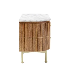 Szafka nocna GRACE 50 cm drewno mango