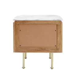 Szafka nocna GRACE 50 cm drewno mango