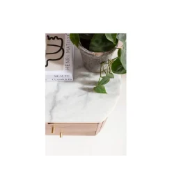 Szafka nocna GRACE 50 cm drewno mango