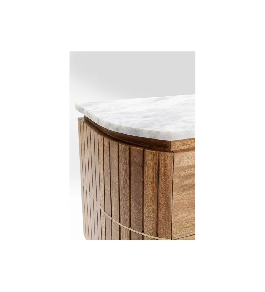 Szafka nocna GRACE 50 cm drewno mango