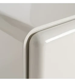 Szafka nocna LACQUER 56 cm kremowa