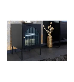 Szafka nocna OLIMPIA III 40 cm czarna