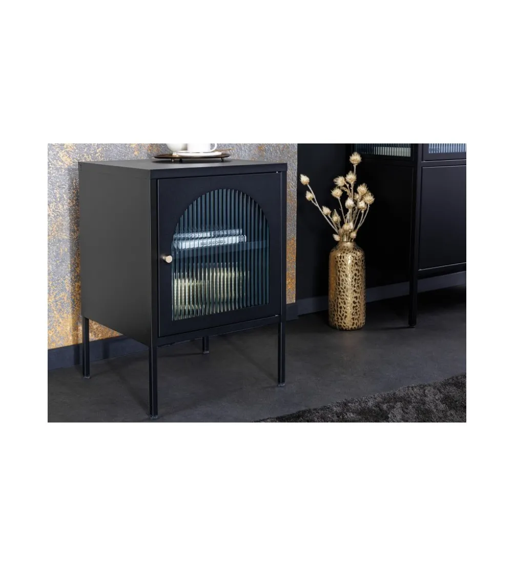 Szafka nocna OLIMPIA III 40 cm czarna