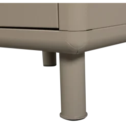 Szafka nocna RUNE 42 cm szara