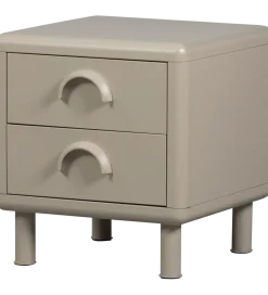 Szafka nocna RUNE 42 cm szara