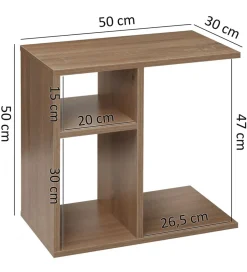 Szafka nocna WOHNLING 50 cm w optyce dąb sonoma