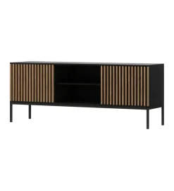Szafka RTV MEORATI 150 cm w optyce dąb artisan